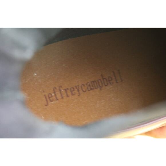 New Jeffrey Campbell Boots Womens 9 Purple Rain Boots Platform Chelsea Slip On - Picture 7 of 8